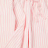 MAX Front Bottom Pink & White Stripes Fleece Two Piece Trouser Set 10234