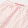 MAX Front Bottom Pink & White Stripes Fleece Two Piece Trouser Set 10234