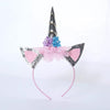 Silver Unicorn Hair Catch 9035