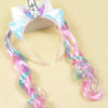 Silver Unicorn Hair Catch & Hair 9027