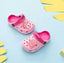 HEREN Dino Super Soft Breathable Pink Clogs 2395