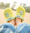 HEREN Dino Super Soft Breathable Yellow Clogs 2397