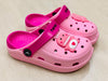 HEREN Dino Super Soft Breathable Pink Clogs 2395
