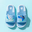 JF Cutezoo Dino Light Blue Slippers 9412