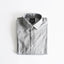 NXT Chambray Pure Cotton Slim Fit Silver Casual Shirt