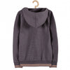 L&S Save the Planet Grey Zipper Hoodie 657