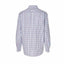 TRG Men's Red Check Classic Fit Stripe Shirt