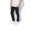 TT Navy Blue Solid Regular Fit Chinos