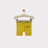SM Fox School Mustard Denim Shorts