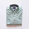 SPF Button Down Oxford Green Casual Shirt