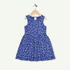 PLM Sleeveless Rainbow Blue Frock