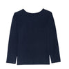ML Glitter Bisous Heart Navy Blue Full Sleeve TShirt 7763