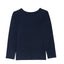ML Glitter Bisous Heart Navy Blue Full Sleeve TShirt 7763