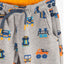 51015 Vehicles Printed Grey Trouser 3677