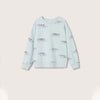 MNG White Tiger Print Soft Mint Sweatshirt 9878