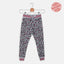 PV Leopard Print Front Knot Fleece Trouser 2420