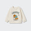 MNG Good CHOOSE Things Bear Beige Sweatshirt 9881