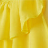 H&M Ruffle Yellow Top
