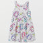 H&M Grey Unicorn Face Frock