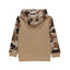 GRG Camo Top Brown Fleece Hoodie 9923