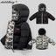 YG Kids Double Side Camo & Black Puffer Jacket 9962
