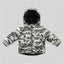 YG Kids Double Side Camo & Black Puffer Jacket 9962