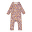 NI Floral Dark Tea Pink Romper 9865
