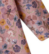 NI Floral Dark Tea Pink Romper 9865