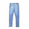 GES Light Blue Skinny Ribbed Denim 6106
