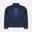 ZA Front Pocket Dark Blue Denim Jacket 8011