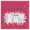 B.X Lets Start The Party Print Pink Sweatshirt 8337