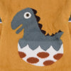 XR Dino Pocket Fluffy Mustard Sweater 8005
