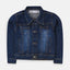 ZA Front Pocket Dark Blue Denim Jacket 8011