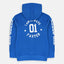 B.X Super Kid Print On Arms Blue Zipper Hoodie 8230