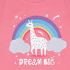 B.X Rainbow Dream Big Rose Pink Sweatshirt 8707