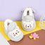 CN Cat Aplic Fluffy Warm Grey Booties 10168