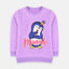 B.X Penguin Princess Purple SweatShirt 7676