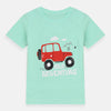 B.X Wild Adventure Jeep Sea Green Tshirt 4980