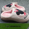 Disney Embroided Minnie Brown Warm Shoes 10640
