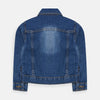 ZA Front Pocket Mid Blue Denim Jacket 8013