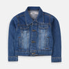 ZA Front Pocket Mid Blue Denim Jacket 8013