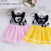TSNO Heart Sequin Pink Bottom Frock 10741