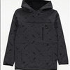 GRG Change The Rules Sprayed Grey Fleece Hoodie 10558