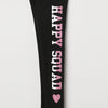 H&M Happy Squad Glitter Heart Black Legging
