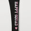 H&M Happy Squad Glitter Heart Black Legging