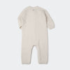 ANK Multi Slub Thick Knit Cream Romper 7856