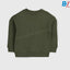 TU Quilted Plain Green Sweatshirt 10555