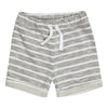 Bab CLB White Stripes Grey Shorts
