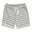 Bab CLB White Stripes Grey Shorts