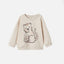 ZR Tiger Print Biscuit Brown Sweatshirt 9879